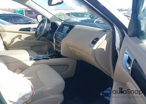 2017 Nissan Pathfinder Sv из США, поврежденный, VIN 5N1DR2MN2HC633243